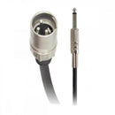 Cabo para Microfone HAYONIK Linha Brasil XLR Macho x P10 7m Preto