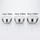 Conjunto 3 Bowls Aço Inox Tampa Flexível Utilidade