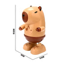 Brinquedo Robô Capivara Dançante Música Luzes Diversão