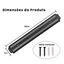 Barra Magnetica Facas Porta Ferramenta 33cm