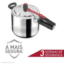 Panela de Pressão Clock Original+ Fechamento Interno 7L