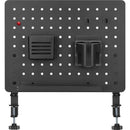 Pegboard Office Painel Organizador Fortrek Grid Space 42x48 Preto