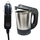 Chaleira Eletrica Portatil 12v Carro Cha Cafe Inox 500 Ml