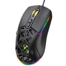 Mouse Gamer Com Fio Fortrek Striker Preto
