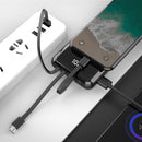 Carregador Portátil Sem Fio Indução Power Bank 20000mahpreto
