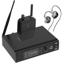 Sistema de Monitoramento Sem Fio UHF AKG WP300 IEM