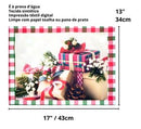 Kit 4 Jogos Americanos Impermeável Caixa De Presente Natal 43cmx34cm - UN / 4