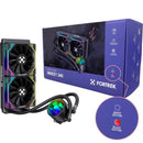 Water Cooler Fortrek Breezy 240 mm Fan Duplo Preto
