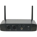 Sistema de Microfone Duplo Sem Fio Com Headset Leson LS962 Preto