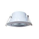 Luminária Spot Luz Led Redondo Branco Quente Iluminação 7w