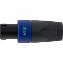 Conector Speakon Macho 4 Pólos HP005 Preto HYX - PCT / 2