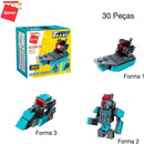 Brinquedo Para Montar Set Expedição E Transporte 3 Em 1 Sortido