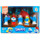 Conjunto Os Smurfs Little Figs Com 5 Miniaturas De Vinil 6cm