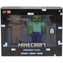 Boneco E Personagem Minecraft Diamond Level 14cm Com Acessórios