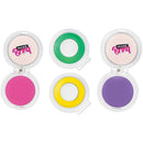 Kit Make Brinq Mechas Coloridas + Adesivos De Unhas