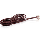 Cabo Extensao Liso Telefone 6x2 2m Vinho