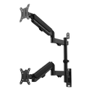 Suporte De Parede Para 2 Monitores De 17 A 32" Vertical Com Mola Mecânica - Plmsm05a