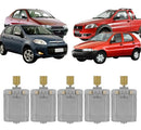 Kit 5 Motorzinho Da Trava Elétrica Fechadura Palio Após 1996