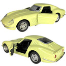 Carrinho De Ferro Miniatura Ferrari 250 Gto Abre Porta Metal
