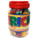 Brinquedo Para Montar Bricks Blocos Montagem 56 Peças