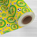 Copa Do Mundo Tnt Estampado 1,40m Brasil Tor Rl-10mts