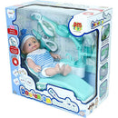 Brinquedo Brincando De Profissões Doutor Dm Dentista Azul Com Boneca E Acessórios