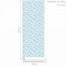 Papel De Parede Flor Azul