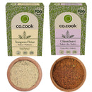 Cocook Kit 2 Temperos Funcionais 100% Natural Carne Chimichurri Peixe 150g - UN / 2