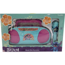 Brinquedo Stitch Boom Box Karaokê Infantil Com Cabo P2 E Função Amplificadora
