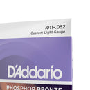 Cordas Para Violão Aço D Addario Phosphor Bronze Ej26 .011-.052