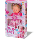 Boneca Talk Baby Negra Frases 44cm Com Som E Corpo De Tecido