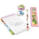 Kit Escolar Dinossauros Livro + 4 Peças