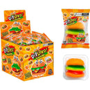 Doce Burguer De Gelatina Sabor Tutti-frutti Display Com 24 Unidades