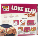 Kit De Bijuteria E Miçanga Love Biju Charm - 300 Peças + Fio