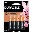 Pilha Alcalina 1,5v Aa Mn1500 (com 8 Pilhas) Duracell