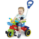 Triciclo Play Trike Colorido 2 Em 1