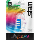 Cadeado Com Segredo Life Colors 20mm Azul