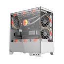 Gabinete Gamer Pcyes Forcefield Twr White Ghost- Gfftwrwg