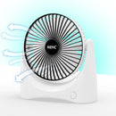 Mini Ventilador Portátil Usb Recarregável De Mesa 3 Velocidades