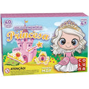 Jogo Da Memória Em Madeira Princesas 40 Peças