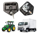 Kit 2 Maçaneta Puxador Externo Carro Agrícola Baú Motor Home - UN / 2