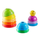 Fisher Price Infantil Torre De Potinhos Coloridos
