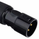 Conector Xlr Macho Metal Preto Storm 5 Unidades