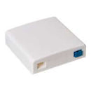 Caixa Terminacao Fibra Optica Roseta P/2 Acopladores Ftth Pct C/1 Branco Gigasat