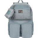 Mochila Trendy Verde Com Bolsa Chaveiro