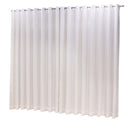 Cortina Microfibra Com Linho 5,00x2,80 Para Varão Duplo