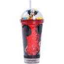 Copo Decorado Mickey Com Led E Canudo 450ml Sortido