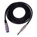 CABO DE MICROFONE P10 MACHO X CANNON FEMEA