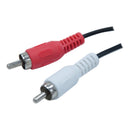 CABO DE ÁUDIO EVUS C-013 2 RCA MACHO X 2 RCA MACHO 1,5M