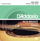 Encordoamento Violao Aco Ez920 .012-.054